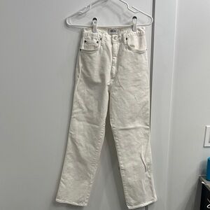 Agolde White Denim Jeans